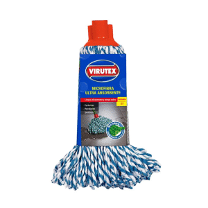 Mopa Redonda Microfibra Virutex Repuesto
