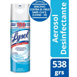 Desinfectante Ambiental Aerosol Lysol Crisp Linen 538 g