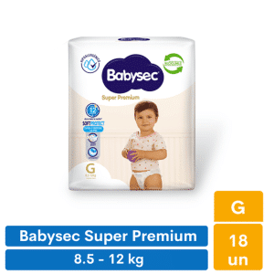 Pañales Babysec Super Premium G (18 unid)