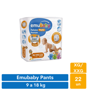 Pañales Emubaby Pants Talla XG/XXG (22 unid)