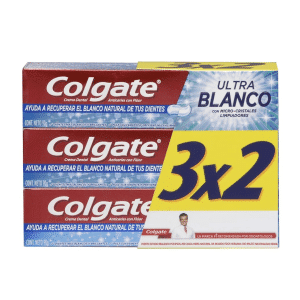 Pasta de Dientes Colgate Ultra Blanco 3X90 g