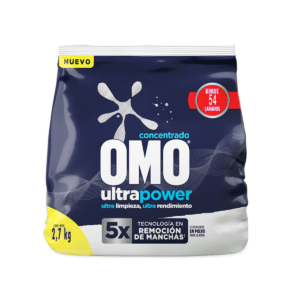 Detergente en Polvo Omo Matic Bolsa 2.7 kg