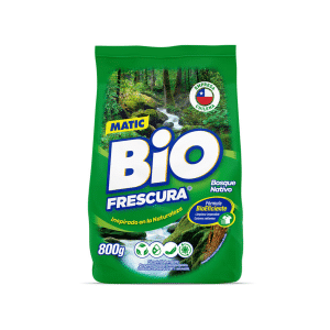 Detergente en Polvo Bio Frescura Bosque Nativo 800 g