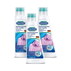 Quitamanchas con Cepillo Prelavado Intenso Dr. Beckmann 250 ml x3