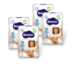 Pañales Babysec Super Premium XXG (56 unid)