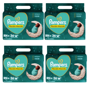Pañales Pampers Recién Nacido Talla RN+