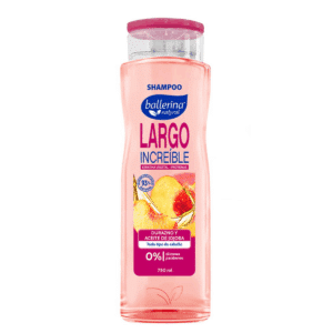 Shampoo Ballerina Frasco Largo Increible 750 ml
