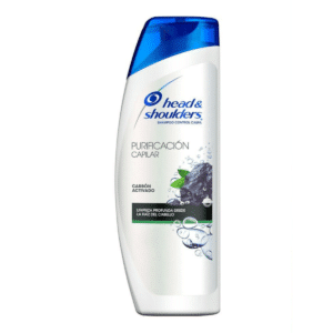 Shampoo Head and Shoulders Purificación Capilar Carbón Activado 375 ml