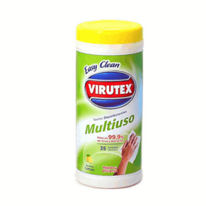 Toallitas Desinfectantes Multiuso Virutex Aroma Limón 35 Unid