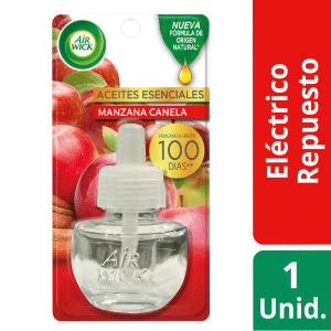 Repuesto Aromatizante Ambiental Eléctrico Air Wick Manzana y Canela 21 ml