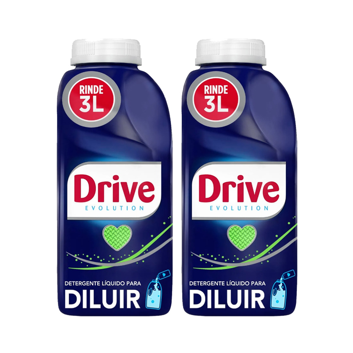 Drive Detergente Líquido para Diluir 500 ml x 2un