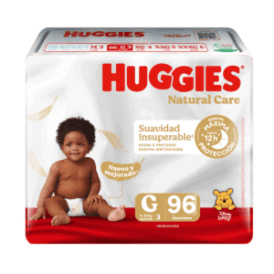 Pañal Huggies Natural Care G 96 UN
