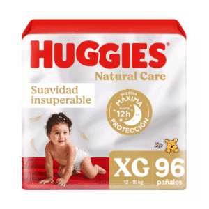 Pañal Huggies Natural Care XG 96 UN