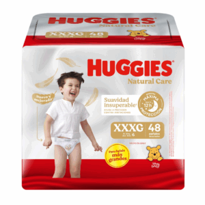 Pañal Huggies Natural Care XXXG 48 Un