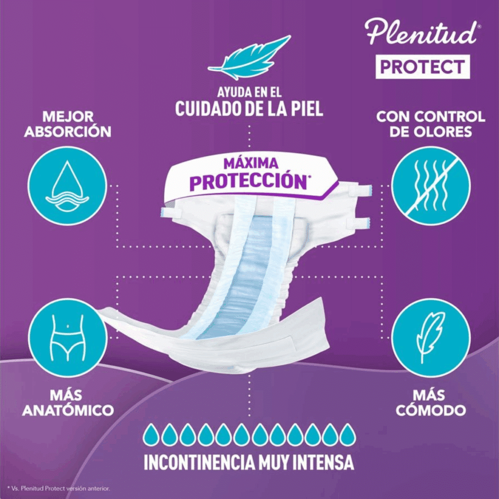 Panal Protection Protect Pañal Adulto Talla G/XG 20 Unidades Plenitud