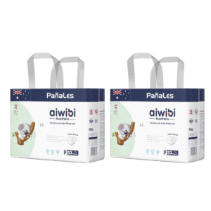 PAÑAL AIWIBI PREMIUM TALLA P 32 UN X 2